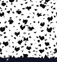 Black and white background, broken texture, cool background