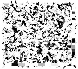 Obraz na płótnie Canvas Black and white background, broken texture, cool background