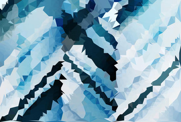 pieces of ice abstraction background for flyer and website