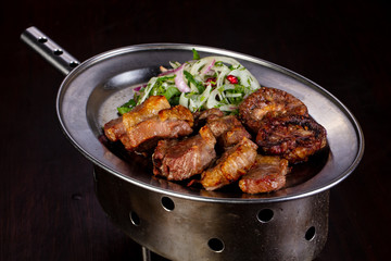 Grilled meat bbq
