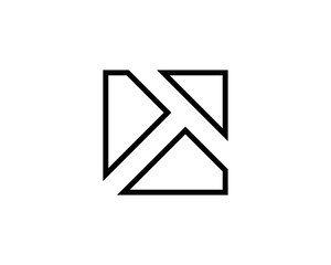 T Square logo icon template 1