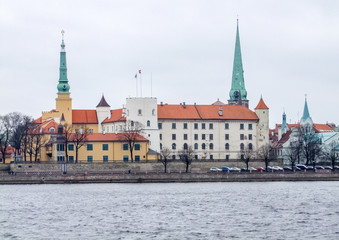 Fototapeta na wymiar Riga in Latvia