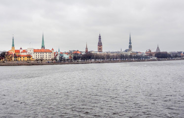 Fototapeta na wymiar Riga in Latvia