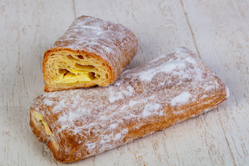 Delicious puff pastry