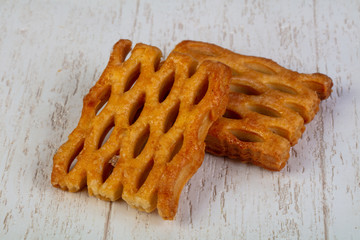 Delicious puff pastry