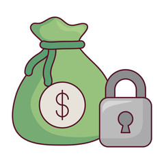 Money sack icon