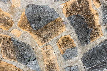 Texture of a stone wall as background