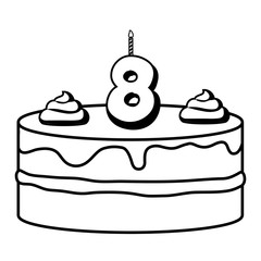 birthday cake design