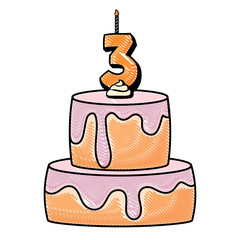 Birthday cake design