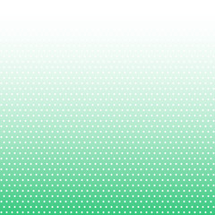 Geometric modern pattern. Green ornament with dotted elements. Geometric abstract pattern