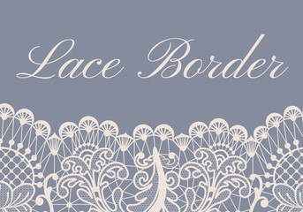 lace border card