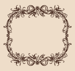 Vintage frame