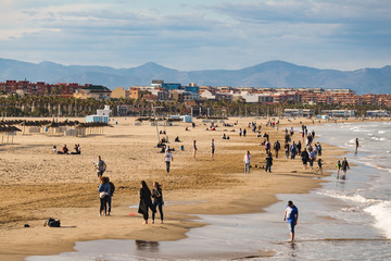 La Malvarrosa beach