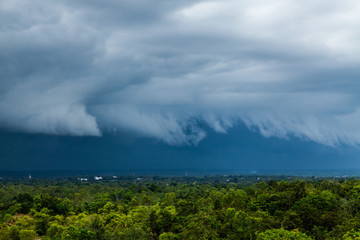 thunder storm sky Rain clouds
