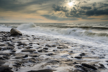 The North Sea at Westkapelle - The Netherlands
