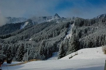 Winter in Hoefen Austria