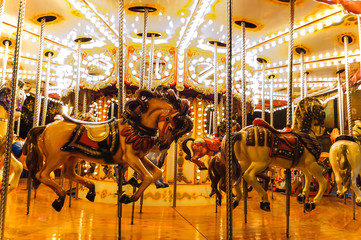 vintage carousel © franciscoelias
