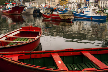 Port, reflection, water, sea port