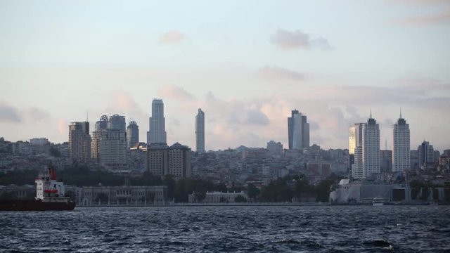 Day to Night Timelapse Video of Istanbul 