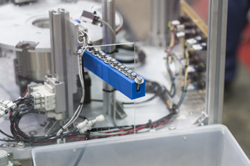  high technology automation system for industrial factory of automotive, electronic and mechanic industry.