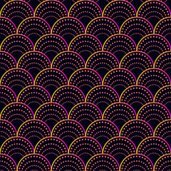 gradient mermaid tail pattern © tomozina1