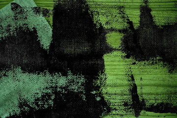 Grunge Ultra green Linen fabric surface for mock-up or designer use, book cover sample, swatch