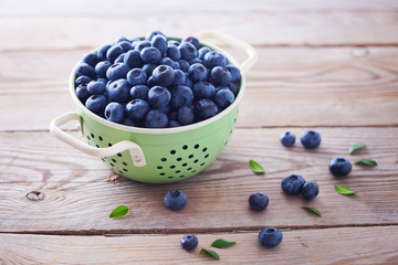 bowl full of blueberries