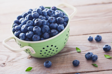 bowl full of blueberries