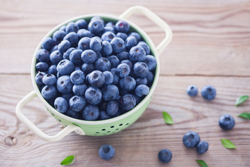 bowl full of blueberries
