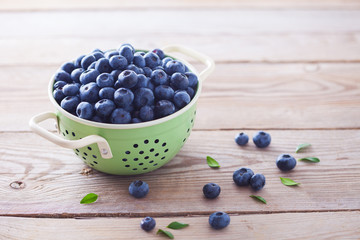 bowl full of blueberries