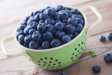bowl full of blueberries