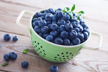 bowl full of blueberries