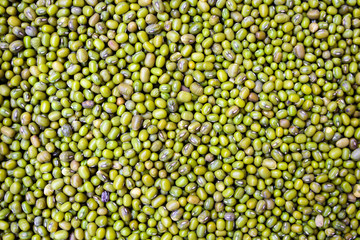 Mung beans texture background