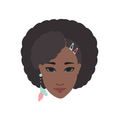 African american woman portrait