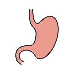Stomach color icon