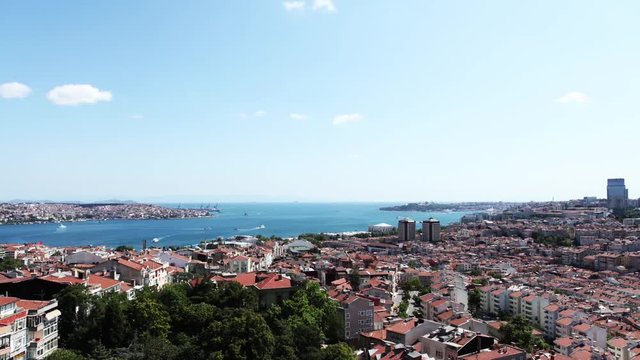 Time-lapse Video of Istanbul Bosporus, in HD