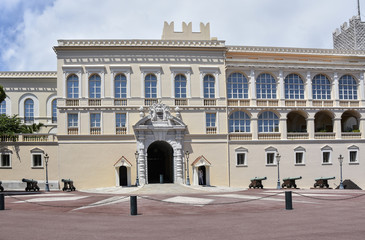 Fototapeta na wymiar Monaco / le Rocher / Le Palais