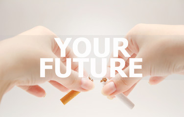 No smoking. Your future
