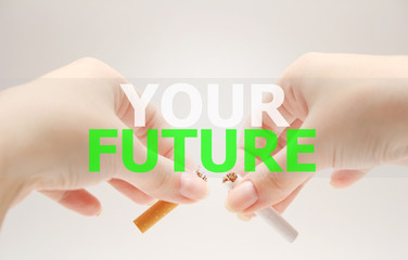 No smoking. Your future

