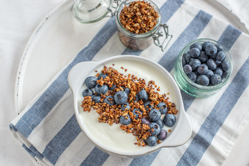Joghurt mit Beeren 