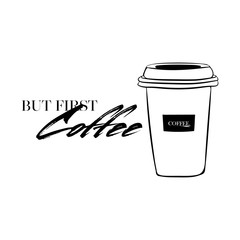 The calligraphic quote 