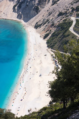 One of the most popular beaches in Greece