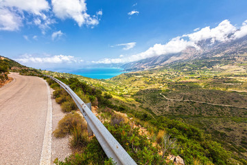 Obraz premium Splendid view to a valley