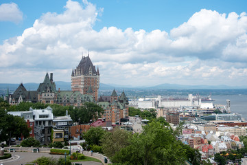 Fototapeta na wymiar Quebec City Skyline