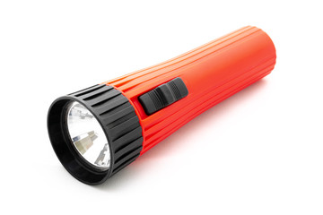 Flashlight Isolated on White Background