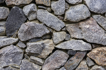 Stone wall natural color, texture background