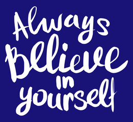 Autumn hand drawn lettering with rays.