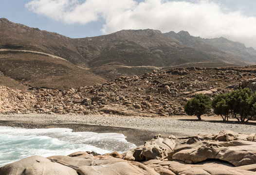 Plage sauvage en Gr&egrave;ce