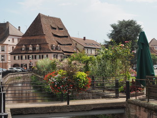 Wissembourg - Weißenburg – Weisseburch - im Elsass - mit mittelalterlichem Stadtkern
