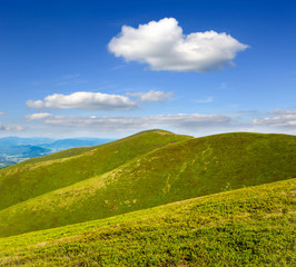 green mountains landscape